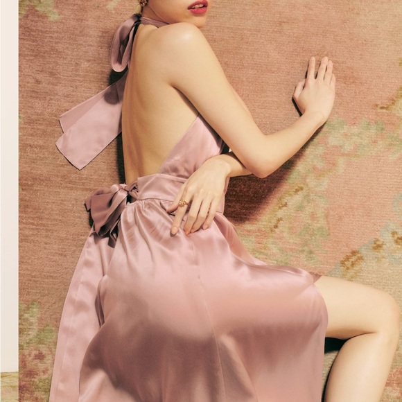 Reformation Alani Silk Dress - Picture 5 of 7